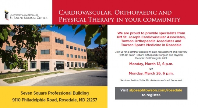 Orthopaedic Care, Physical Therapy & Cardiovascular Therapy in Your Community