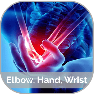 Elbow, hand, wrist condition treatment