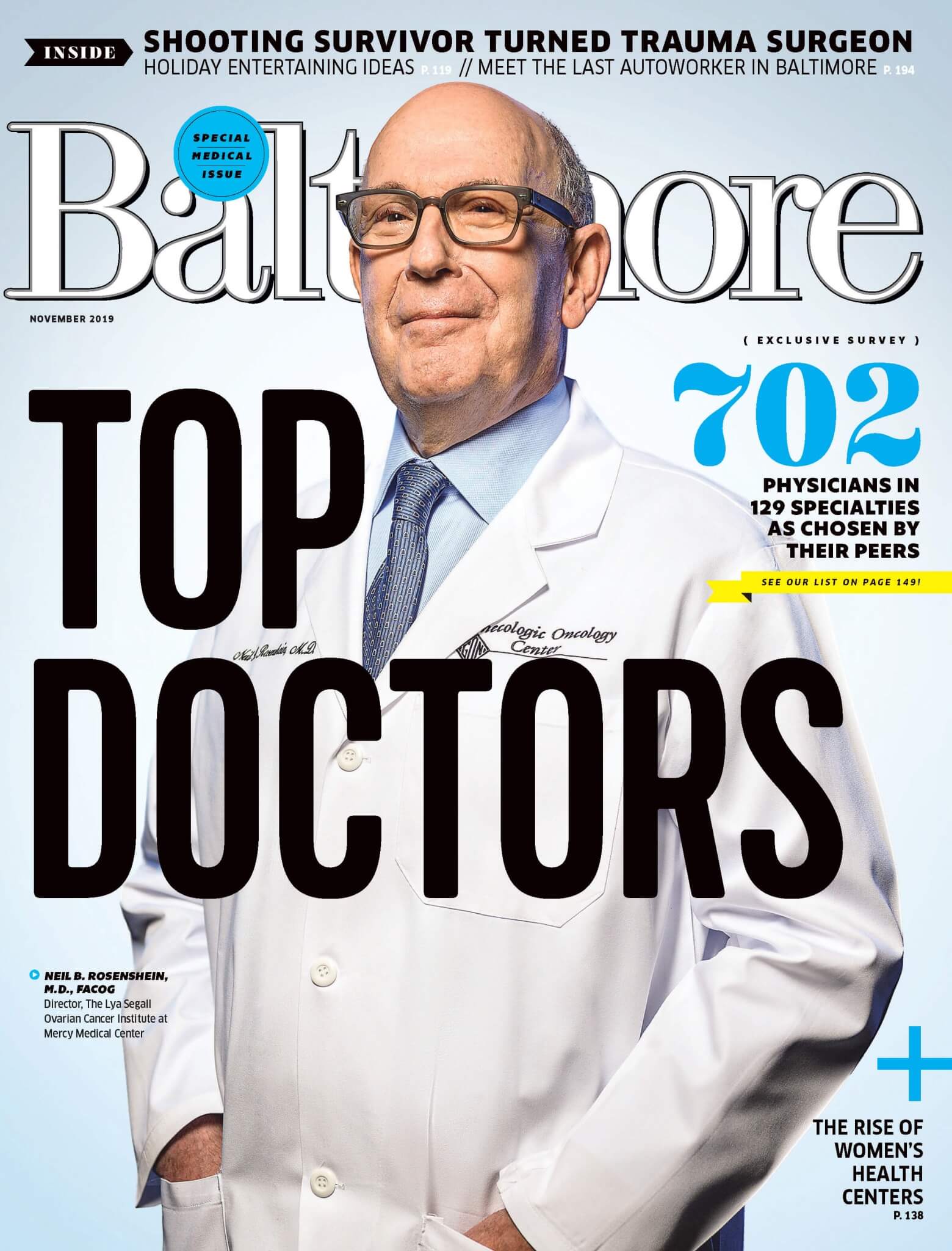 Baltimore Magazine's Top Doctors of 2019 Towson Orthopaedic Associates
