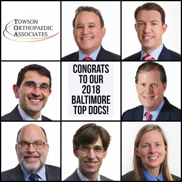 Congratulations to our Baltimore Top Docs of 2018