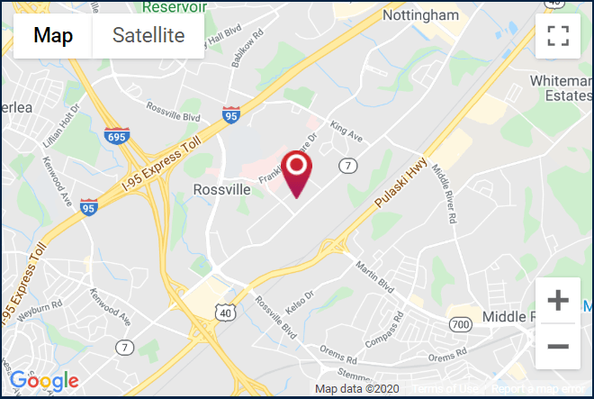 Towson Ortho Rosedale location. Click for a Google map and directions.