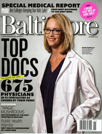 Baltimore Magazine Top Docs Edition